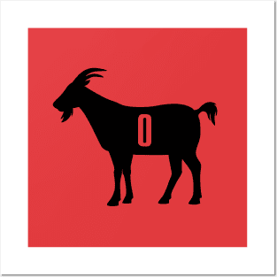 POR GOAT - 0 - Red Posters and Art